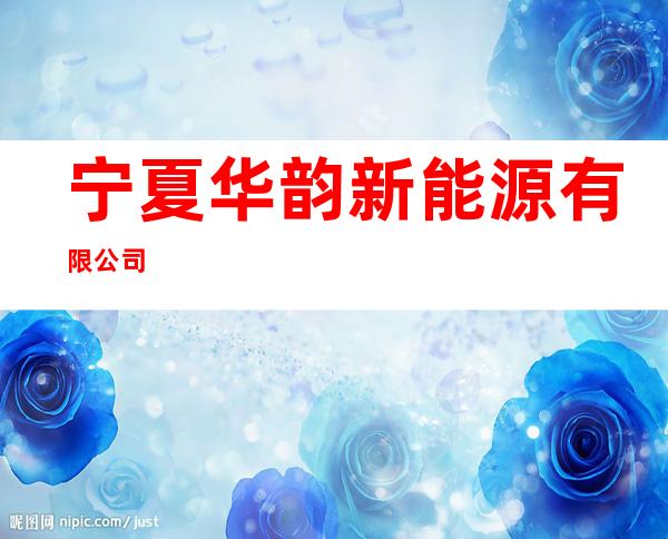 宁夏华韵新能源有限公司